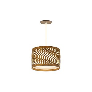 Pendente Dunas Slim 45 Classic Lar Madeira 44cm 3x E27 – Ref. 1133
