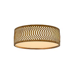Plafon Ondas Slim 70 Classic Lar Madeira 70cm 8x E27 – Ref. 1291