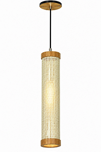 Pendente Essencial TS1044 Classic Lar Madeira 44cm E27 – Ref. 2002