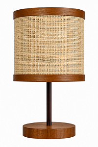 Abajur Essencial TS2020 Classic Lar Madeira 32cm E27 – Ref. 2027