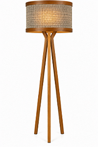 Coluna Essencial Tripé TS5523 Classic Lar Madeira 160cm E27 – Ref. 2030