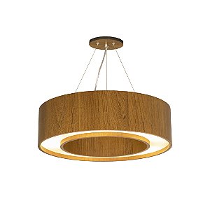 Pendente Anel 55 Classic Lar Madeira 55cm 5x E27 – Ref. 1151