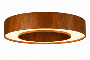 Plafon Anel 70 Classic Lar Madeira 70cm 8x E27 – Ref. 1259
