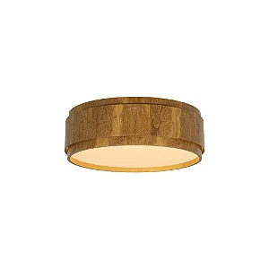 Plafon Saturno 28 Classic Lar Madeira 27,5cm 2x E27 – Ref. 1205