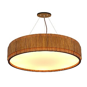 Pendente Saturno 70 Classic Lar Madeira 70cm 8x E27 – Ref. 1217