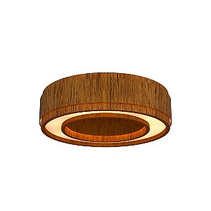 Plafon Anel Saturno 55 Classic Lar Madeira 55cm 5x E27 – Ref. 1277