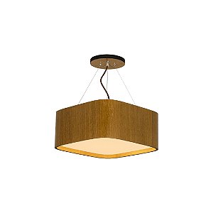 Pendente Lamé 35 Classic Lar Madeira 35x35cm 3x E27 – Ref. 1184
