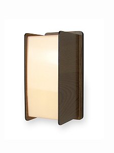 Arandela Quartzo Classic Lar Madeira 25,5cm 3x G9 – Ref. 1046
