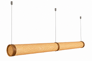 Pendente Conductus Palha Leve Classic Lar 130cm LED 38W – Ref. 1396