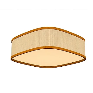 Plafon Palha Leve Lamé PL5517 Classic Lar 55cm 5x E27 – Ref. 1271