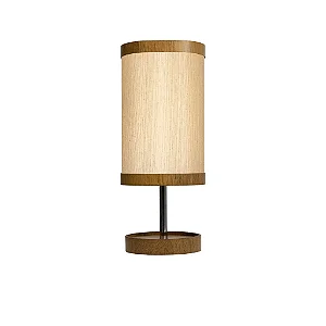 Abajur C1520 Classic Lar 32x15cm Tecido E27 – Ref. 1166