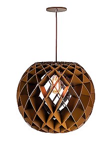 Pendente Trançado Esfera 45 Classic Lar 46cm E27 – Ref. 1004