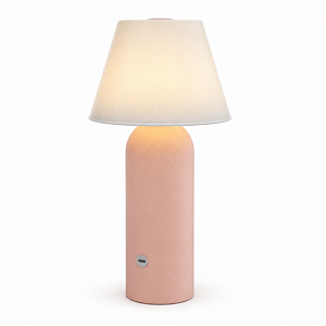 Luminária de Mesa Golden Art Mia LED Recarregável 26cm Pintura M2415PI