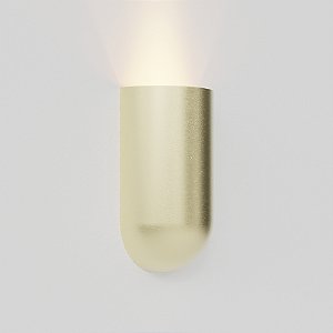 (Latão - Especiais) Arandela Golden Art Lara Luz Indireta 25x15cm GU10  P2030-25LT