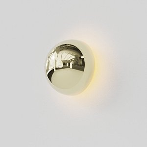 Arandela Golden Art Eclipse LED 9W 3000K Latão P2525LT
