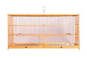 0022- Gaiola Voadeira Quadrada 80cm - Nº8 - Malha Fina
