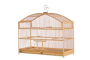 0054- Gaiola Meia Lua 50cm - Nº4 - Malha Fina
