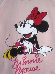 Camiseta Infantil Minnie Mouse