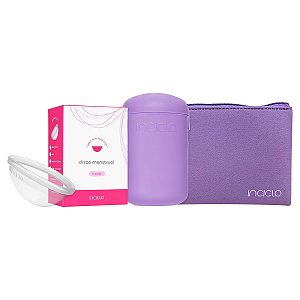 Kit Disco Menstrual + Cápsula Esterilizadora + Necessaire Neoprene Inciclo