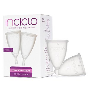 Coletor Menstrual Inciclo - Modelo A (2 unidades)
