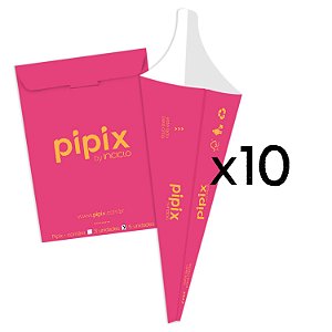 Pipix Descartável - 10 unidades
