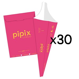 Pipix Descartável - 30 unidades