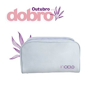 Outubro em Dobro: Necessaire Inciclo Branca
