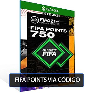 FIFA 21- 750 Fifa points  - XBOX ONE- Código 25 Dígitos Digital