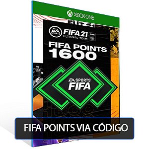  FIFA 21- 1600 Fifa points  - XBOX ONE- Código 25 Dígitos Digital