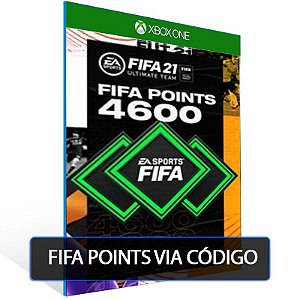 FIFA 21- 4600 Fifa points  - XBOX ONE- Código 25 Dígitos Digital