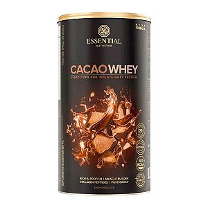 CACAO WHEY LATA 840G - ESSENTIAL