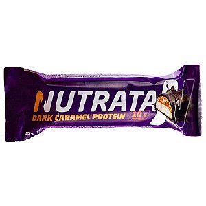 BARRA DARK CARAMEL PROTEIN 45G- NUTRATA