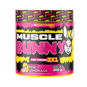 MUSCLE BUNNY PRÉ-TREINO 300G - ADAPTOGEN