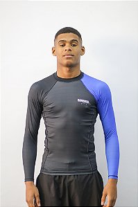 Rashguard Azul - Manga Longa