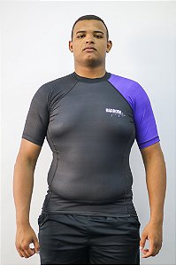 Rashguard Roxa - Manga curta