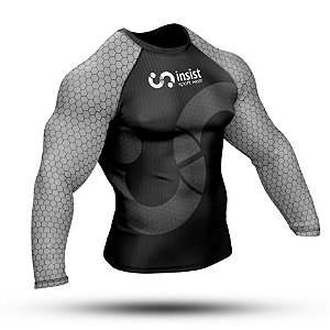 Rash Guard INSIST Branca Manga Longa