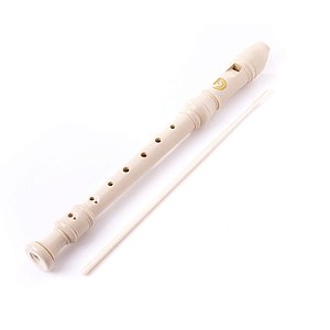 和楽器 FLAUTO DOLCE II 3007 Flauta Doce Soprano Germânica Dolphin DP123 - Krunner - Loja de