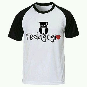 Camiseta Raglan Pedagogia