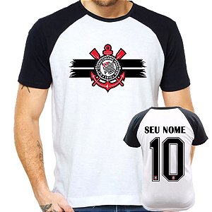 CAMISETA RAGLAN CORINTHIANS