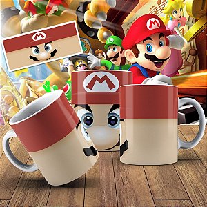 CANECA MARIO BROS