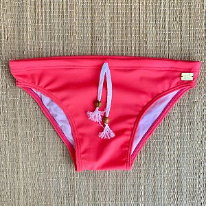 Sunga Rosa Goiaba - Cordão Externo - PowerSlip