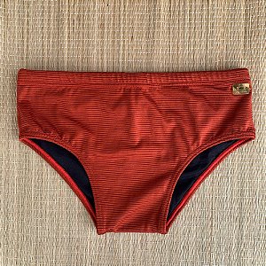 Sunga Terracota Canelada - Tradicional