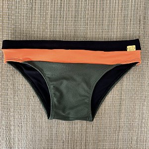 Sunga Orizon Preta, Laranja e Verde Militar - PowerSlip