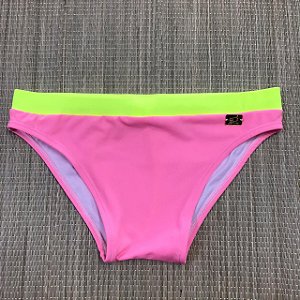 Sunga Duo Rosa Chiclete com Neon - PowerSlip