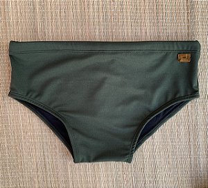 Sunga Basic Verde Militar - TRADICIONAL