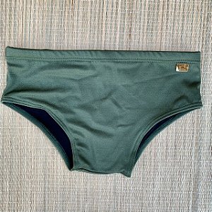 Sunga Verde Militar Premium - Tradicional