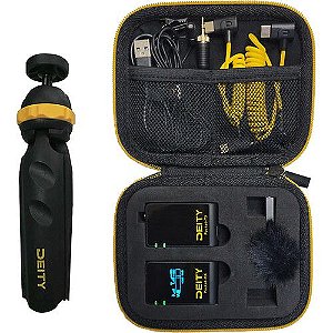 Kit de microfone Pocket Deity para smartphone (2,4 GHz, preto)