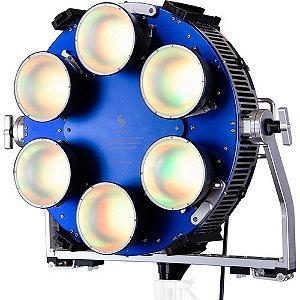 Space X Luz LED colorida Creamsource RBGAW 1200 W (PRÉ-VENDA)