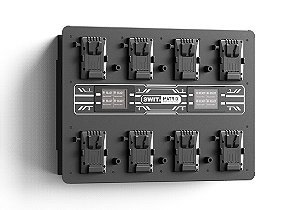 Carregador de parede Matrix-S8 Ultra Rápido V-mount 8×100W (PRÉ-VENDA)