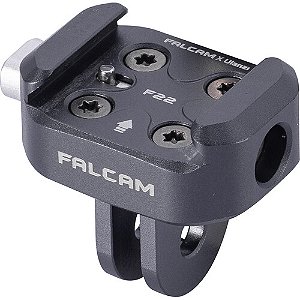 Falcam 2552 - Base Double Ears F22 para câmera de ação